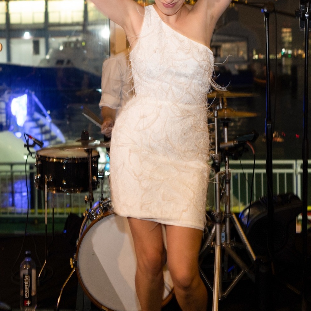 Anne Barge Twinkle in Time Little White Dress - Wedding After Party or Bache - Picture 1 of 9